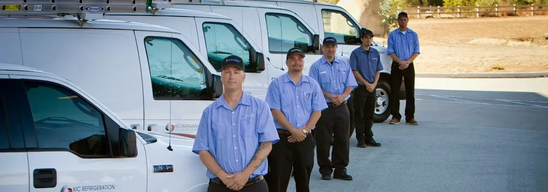 KIC Refrigeration crew ready for Mini Split Repair jobs across Battlefield